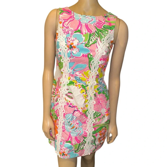 Lilly Pulitzer nosey posey sleeveless shift mini dress for Target collection 4 - Picture 2 of 12